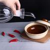 500/900ml Oil Dispenser Glass Vinegar Bottle Non-drip Condiment Container  BBQ