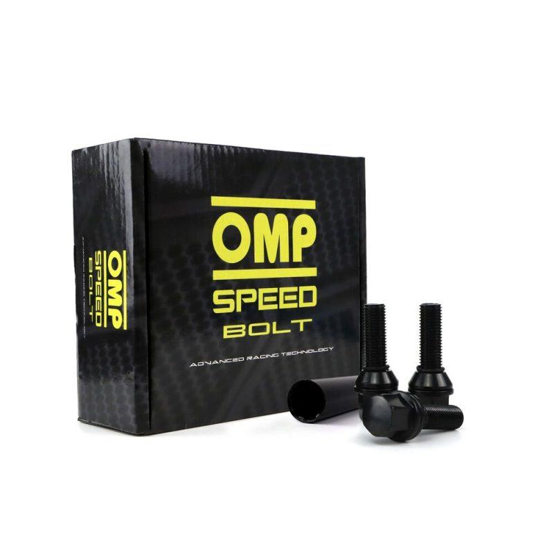 OMP-Set OMP Nuts 27 Mm Black 20 Pcs M14 X 1.25