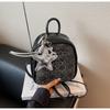 Schoolbag Summer Bag Women's Hand Underarm Pillow Bag 1011 New Rhombus Hot Diamond Denim Blue Shoulder Fashion Crossbody Bag