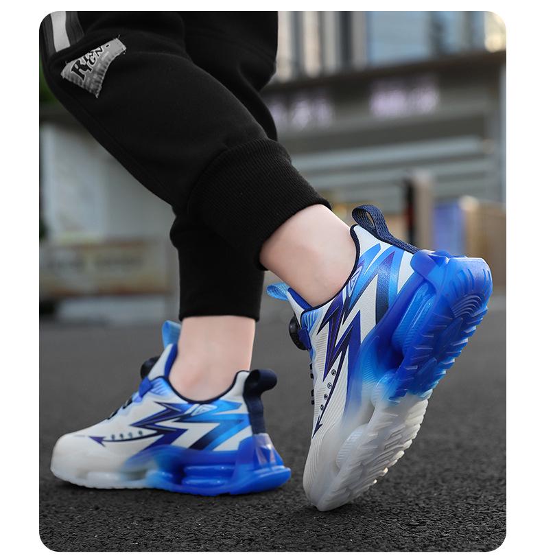 Jesień/Zima 2025 – Chłopięce Skórzane Trampki Antypoślizgowe – Wodoodporne Buty Casualowe dla Uczniów Szkoły Podstawowej i Gimnazjum