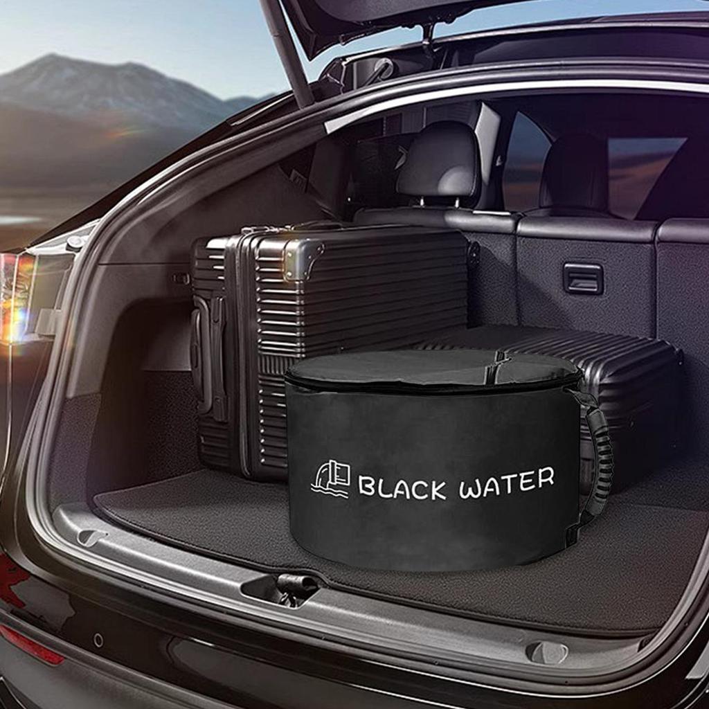 RV Sewer Hose Storage Waterproof RV Sewage Hose Storage Portable Carrier With Double Zipper Holder For Septic Tools Camping