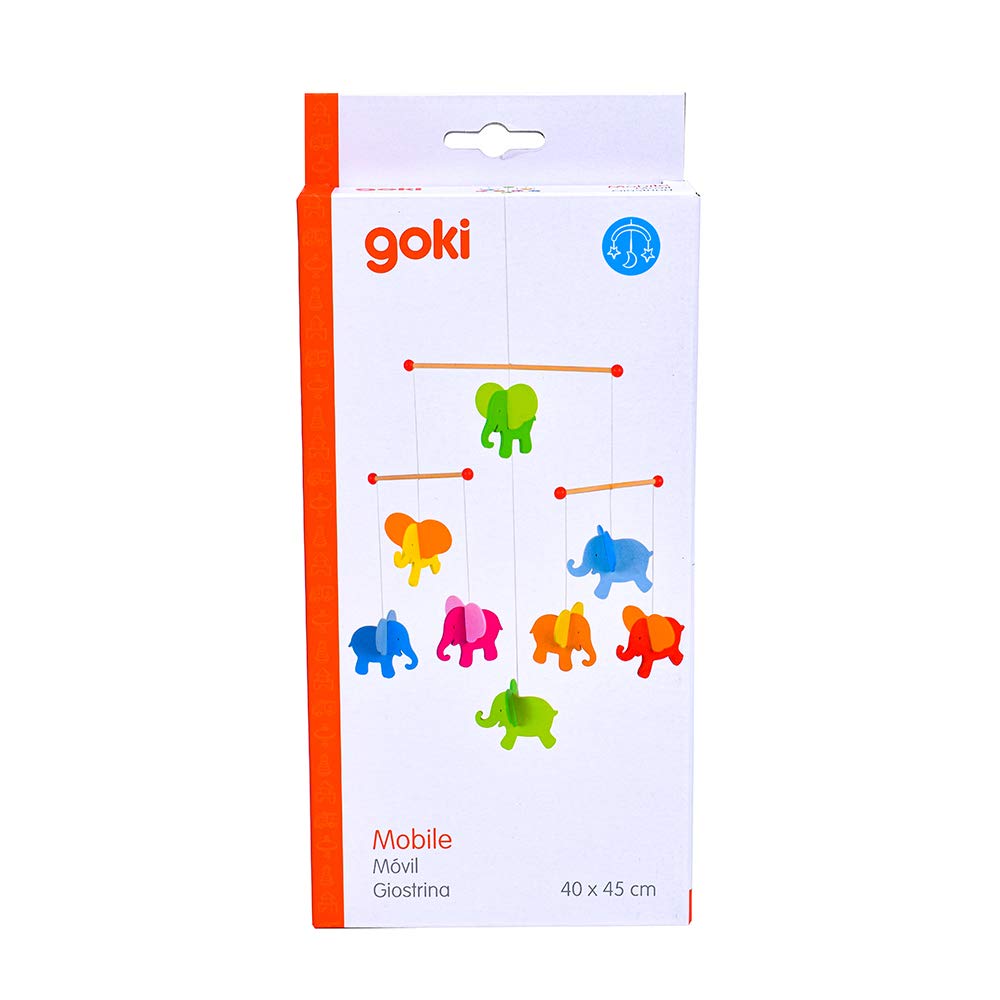 Goki Gollnest Kiesel Slon Mobil & [G52904]