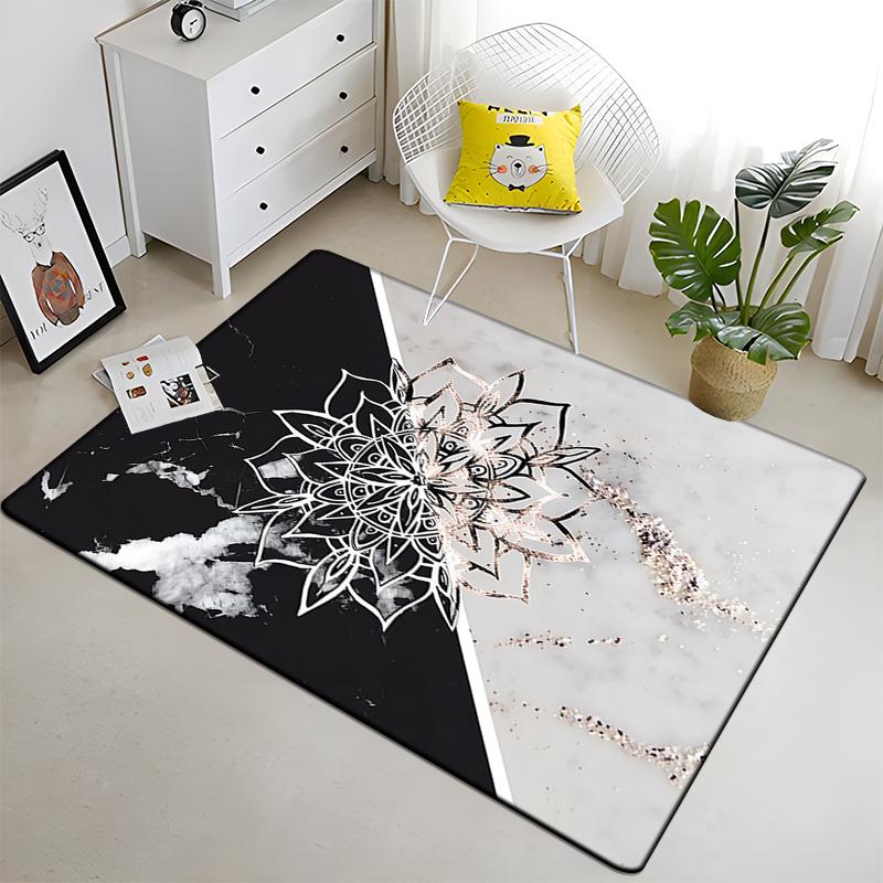 Chinese Five Elements Tai Chi Eight Diagrams Carpet Living Room Children's Carpet Home Decor Carpet Door Mat Rugs for Bedroom