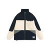 Manteau Sherpa Li Ning Badfive Doublé Polaire avec Verrouillage de la Température Chauffage Rapide Vêtement de Sport Thermique pour Homme Blanc AFDSA71-3