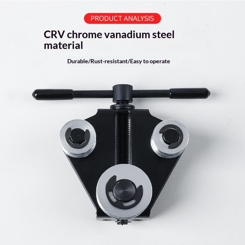 Brakes Tube Straightener Bender Carbon Steel Brake Line Straightening And Bending Tool For Car Motorcycle Pipework 1Pcs