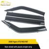Rain Deflectors with Decorative Strips for 08 Pajero V73/V93/V97