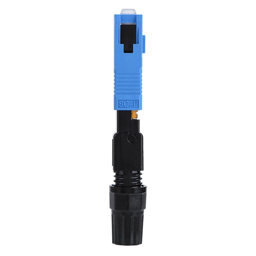 100pcs SC Single Mode Fiber Optic Quick Fast Embedded Connector Connecting Adapter for FTTH