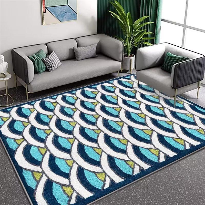 Plant Flower Carpet Living Room Coffee Table Mat Household Bedroom Bedside Carpet Bathroom Soft Foot Pad