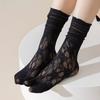 Mode Japanische Tabi Zehensocken Damen Sommer Sexy Spitze Zwei-Zehen-Socken Netz Atmungsaktiv Einfarbig Transparent Split Tabi Zehensocken