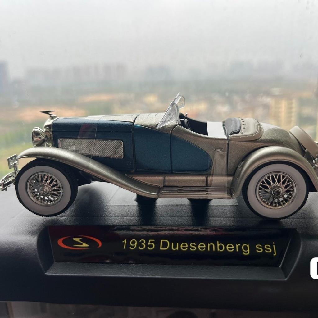 1:32 Duesenberg SSJ 1935 Alloy Car Diecasts & Toy Vehicles Car Model Miniature Scale Model Car For Children