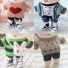 20cm Weiche Tierpuppen Pullover Kleidung Cartoon Muster Mini Gelbe Ente Plüschkleidung Niedliche Plüschpuppen Pullover Kinderspielzeug Geschenke