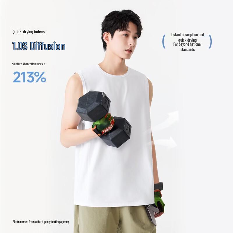 MINISO Men's Quick-Dry Sun Protection Sports Vest