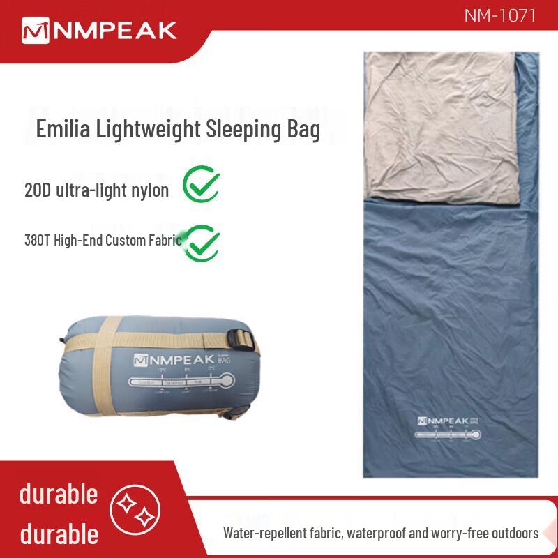 Emilia Lightweight Envelope Sleeping Bag