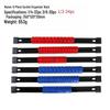 6-Piece Hex Socket Set with Plastic Holder