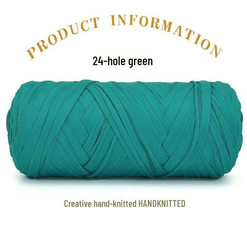 200g High Elastic Cloth Strip Yarn for DIY Weaving: Crochet Blankets, Floor Mats, Storage Baskets & More