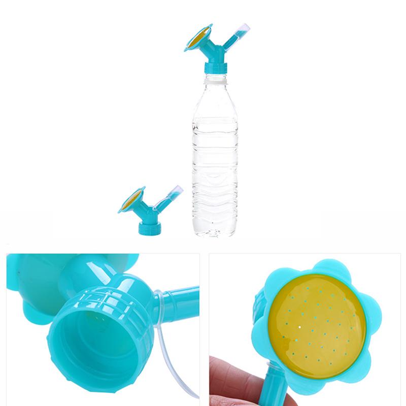 Home Garden Flower Plant Water Sprinkler for Waterers Bottle Watering Cans Sprinkler 2 In 1 Plastic Sprinkler Nozzle