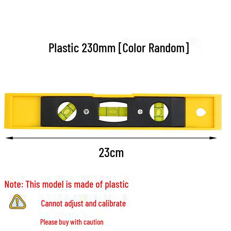High-Precision Mini Magnetic Spirit Level for Household Decoration