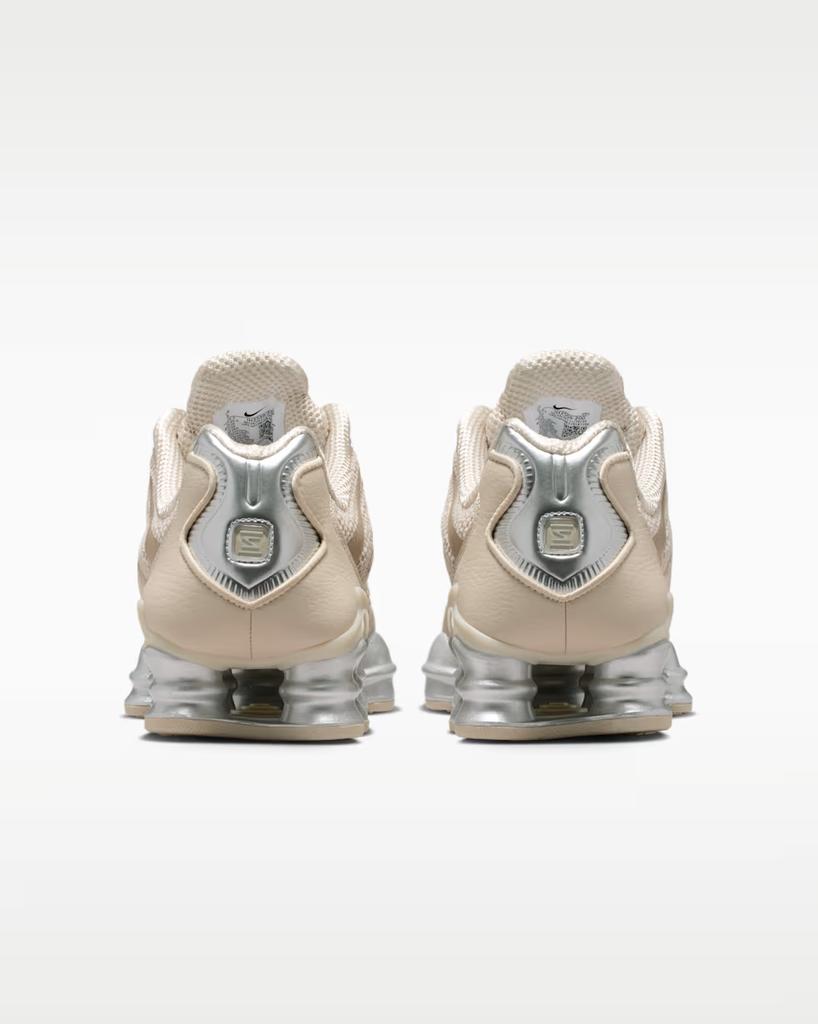 IH2559-200 Nike Shox TL Cream II Black Metallic Silver (Women's)