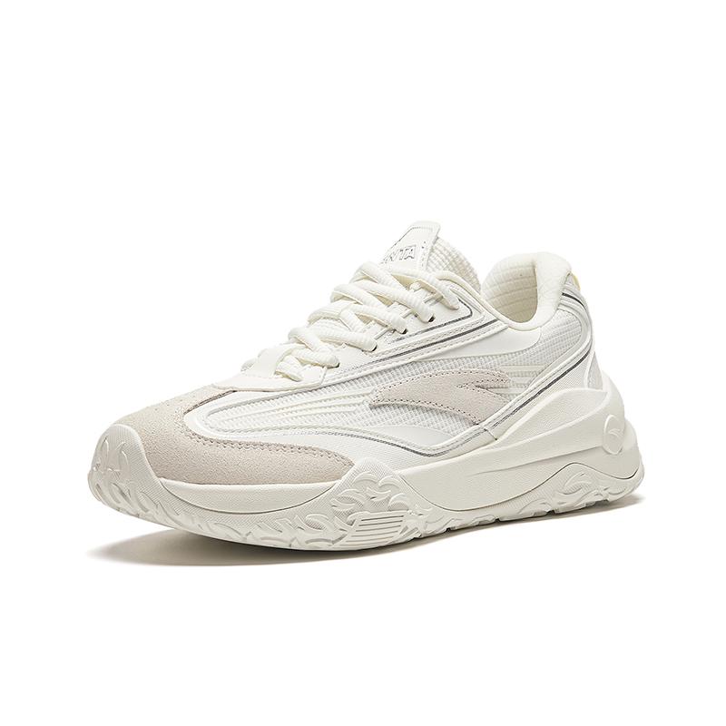 New Anta Low top Casual Shoes Women's White 922418870-2