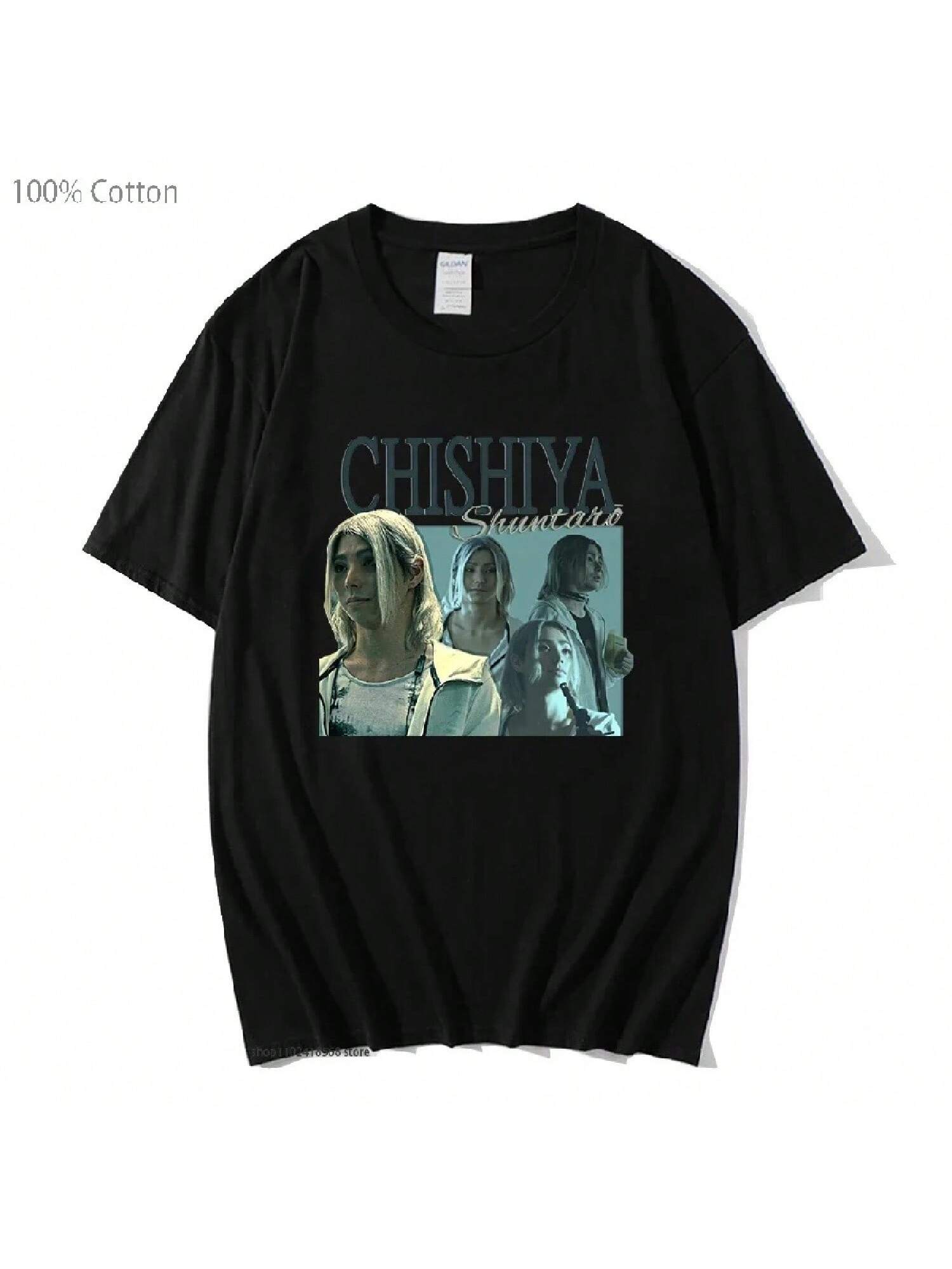 

Аніме Футболки Аліса в Країні Чудес Футболки з принтом Чішії Чоловічі Модні Топи 100% Бавовна Жіночий Одяг Y2k Одяг Літні Топи1 XXXXXL чорний