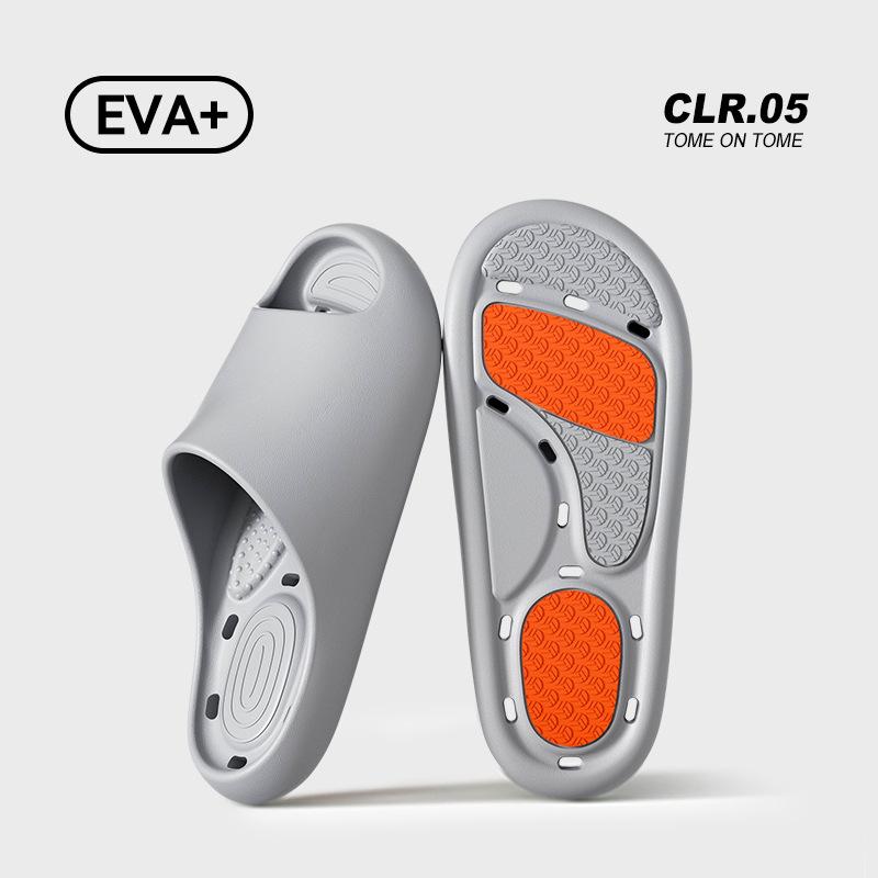 

Быстросохнущие домашние тапочки с защитой от протекания, женские, для дома, ванной, нескользящие, прохладные, не пахнут, тапочки-шлепанцы мужские 44/45 (suitable for size 43/44) светло-серый