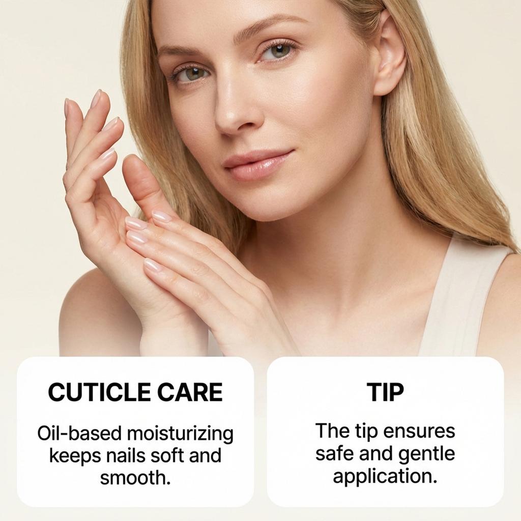 Gentle Care For Smooth, Shiny, Moisturized Nails. Convenient Daily Nail Pen.2ML