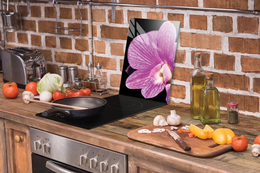 SZKLANA DESKA DO KROJENIA 35x52 ORCHIDEA