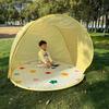 Automatic Quick-Open Beach Mat Tent for Kids - Indoor/Outdoor Camping & Picnic