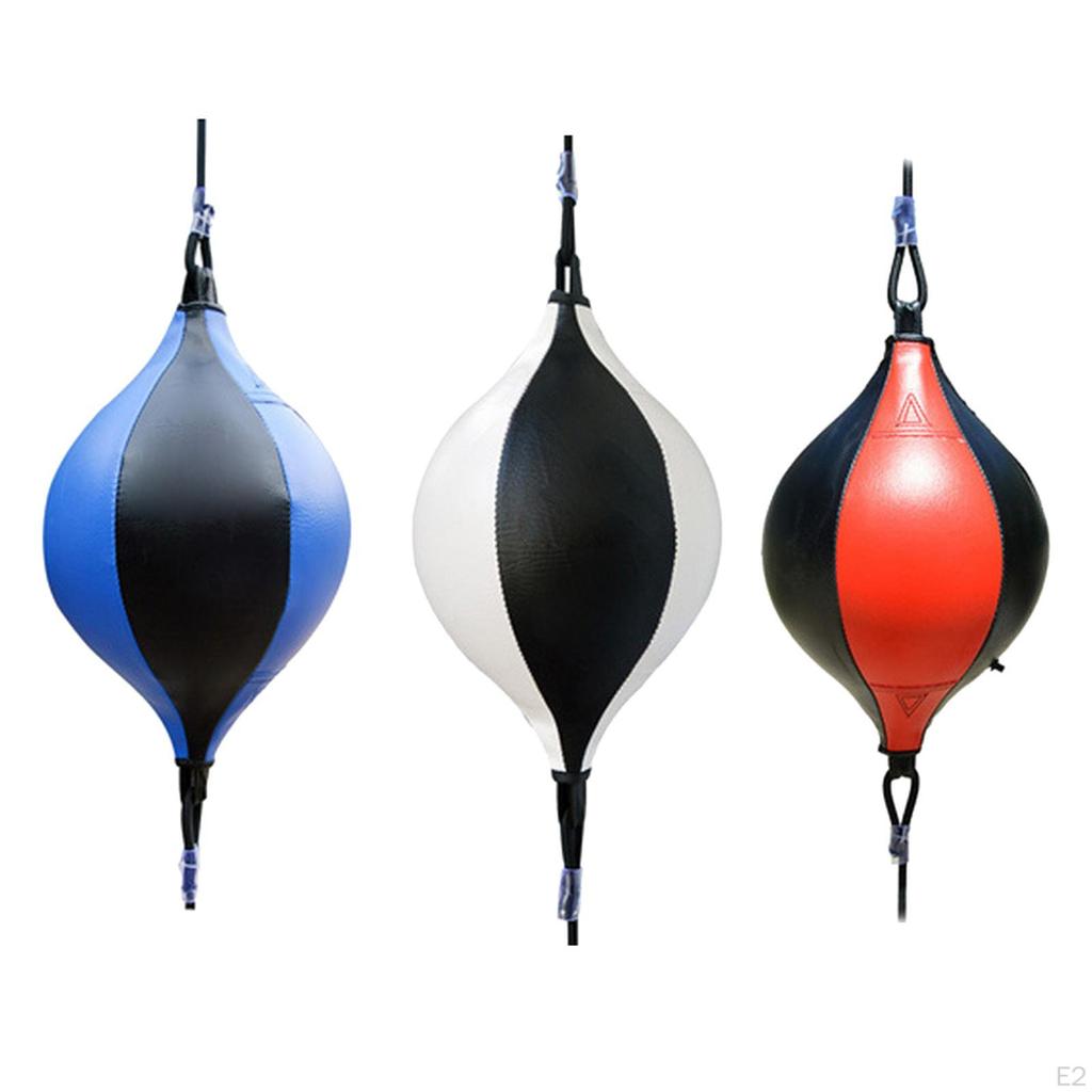 PU Leather Punching Ball Boxing Speed Bag Sanda Kids Fighting