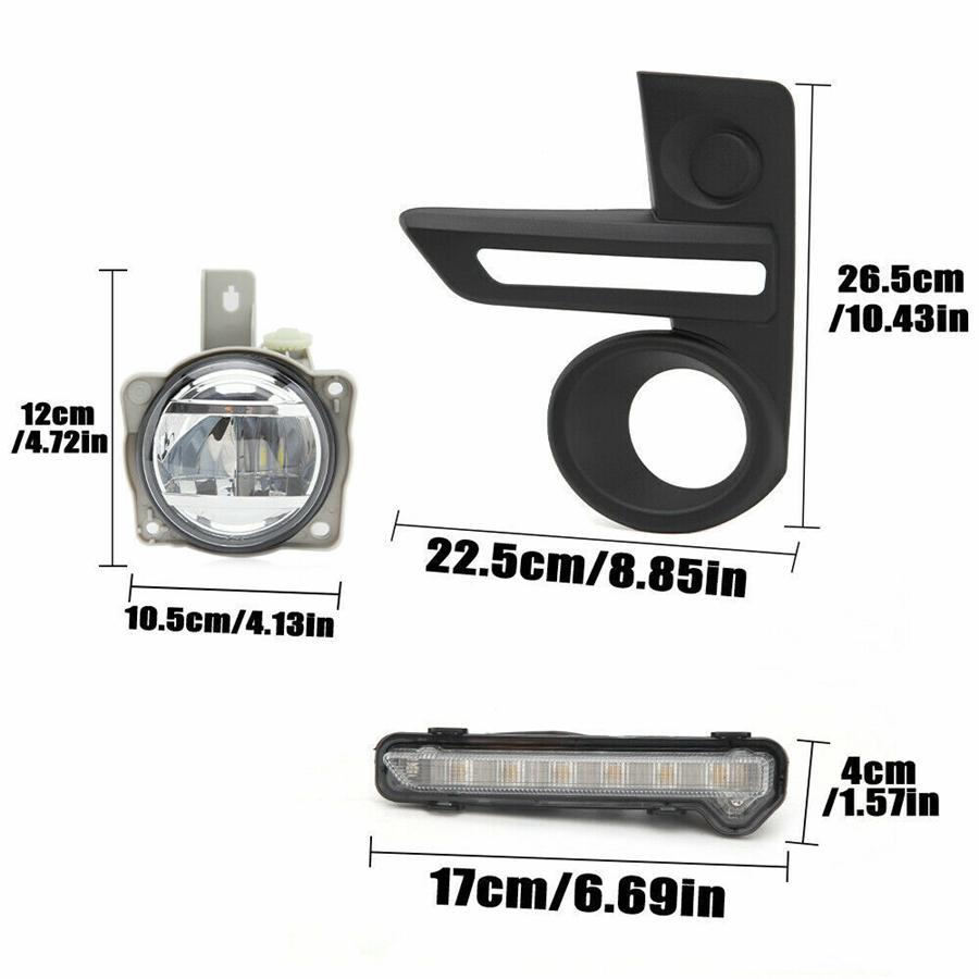 2pcs Daytime Running Lights For Toyota Raize 2020 2021
