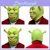 Maschera di Shrek Accessorio Costume- Design Elastico Adatto a Tutte le Forme di Testa Per Halloween Cosplay Performance
