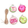 Easy Install Flat Ornament Christmas Easter Decoration Hanging Accessories