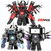 Nouvelles Figurines d'Action Multi-Articulées Skibidi Toileted TVman Blocs de Construction Modèle TVman Speakerman Cameraman Jouets pour Cadeau d'Enfant