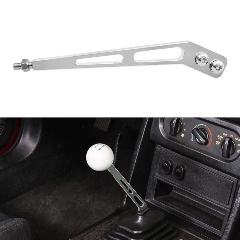 For Mustang For Hurst 10 Inch Bent Shifter Handle Lever For Tremec T5 T45 T56 TKO500& 600 Accessories