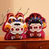 Red Wedding Couple Plush Doll Pillows