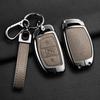 Zinc Alloy Leather Car Key Holder For Hyundai Tucson Elantra Creta Sonata Ix35 Ix45 I40 I30 I20 I10 Ioniq Accent Creata Key Fob