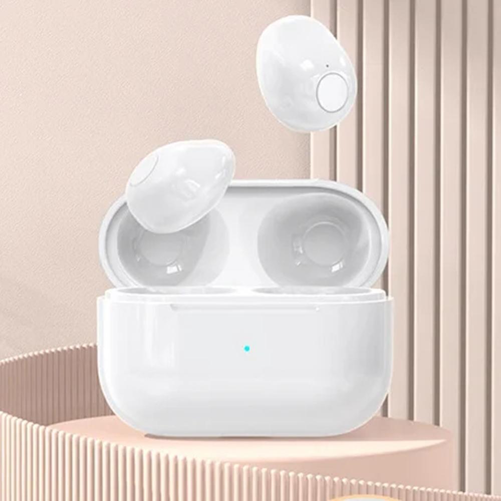 Invisible Earphones Mini Headphones Bluetooth TWS Wireless Touch Gaming In-Ear Earbuds Noise Reduction Sports Headset For iPhone