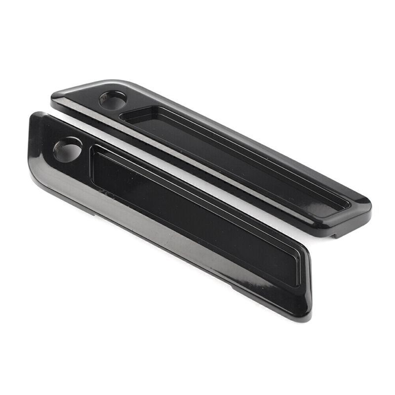 WO-1Pair Saddle Bag Hinge Latch Covers Replacement Parts For Touring Electra Road Street Glide 14-23