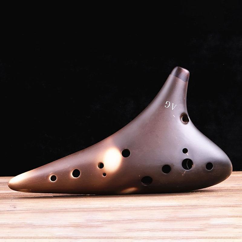 12 Holes Pottery Ocarina Music Instrument Legend Ocarinas Professional Musical Instruments Accessories Flute