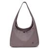 Korean Style Dumpling Crossbody Bag - Large Capacity Nylon Shoulder Bag for Women