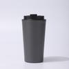 500ml Double Wall 304 Stainless Steel Coffee Cup, Leakproof Flip Lid Vacuum Insulated Travel Mug for Office Car Daily Use