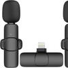 Wireless Lavalier K8 Microphone: 2.4G, Live Recording, Three-Level Noise Reduction, K1 & K9 Models, Small and Versatile.