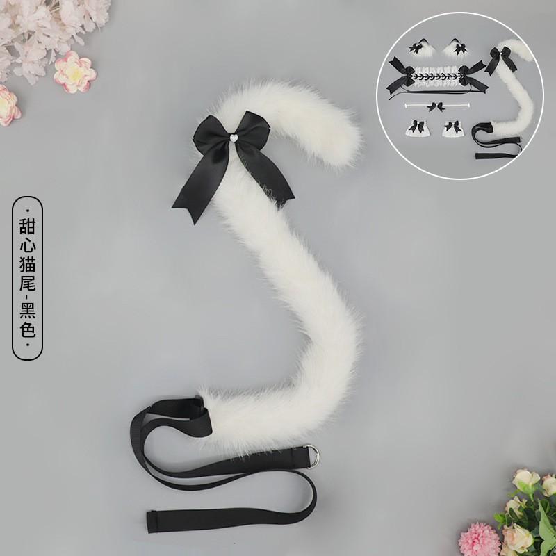 Handmade Plush Cat Ear Hair Clip Women Sweet Kawaii Lolita Accessory In Multiple Colors
