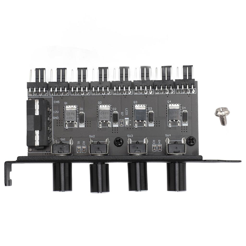 3PIN4PIN 4 Butoane Controler Viteză Ventilator Răcire PC 8 Canale Hub Ventilatoare pentru Carcasă CPU HDD VGA Ventilator PWM 12V