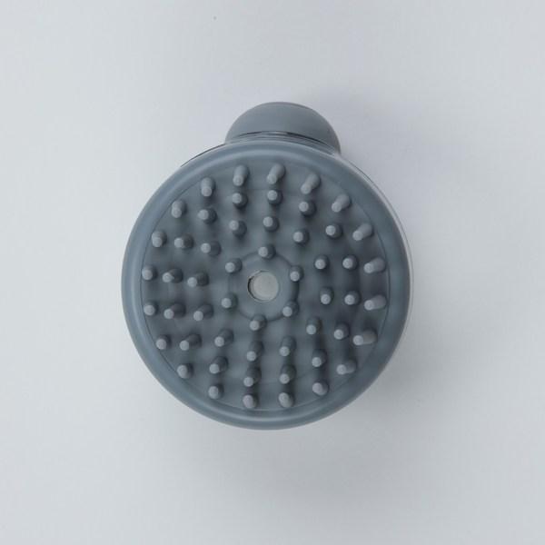 Markzen Pet Shampoo Brush Silicone, Gray, 1 Piece, Korean Pet Shampoo