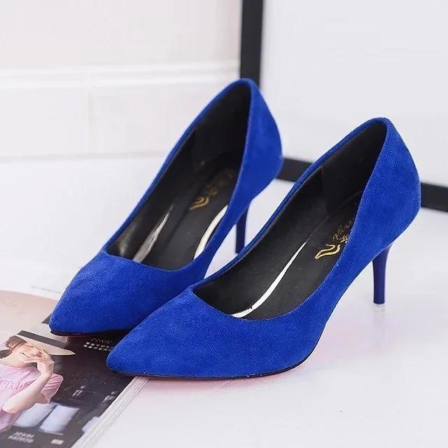 Fashion Women Shoes Pointed Toe Pumps Patent Leather Dress Red 8CM High Heels Boat Shoes Shadow Wedding  for Wedding Women