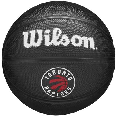 Wilson Team Tribute Toronto Raptors Mini Ball, Unisex Black Basketball