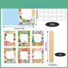 Themed Hawaii Summer Cartoon Pattern Hand Frame Party Decoration Photo Props