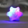 Holiday Event Raffle Gifts Christmas Light Up Rings, Glow in The Dark Party Supplies, Funny Favors for Kids Santa Snowman Tree Snowflake LED Flashing