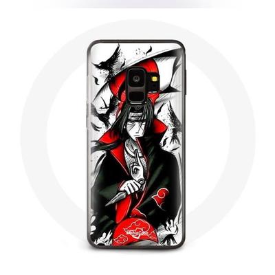 Case for Samsung Galaxy S9 Itachi Uchiha Naruto Anime Teaser